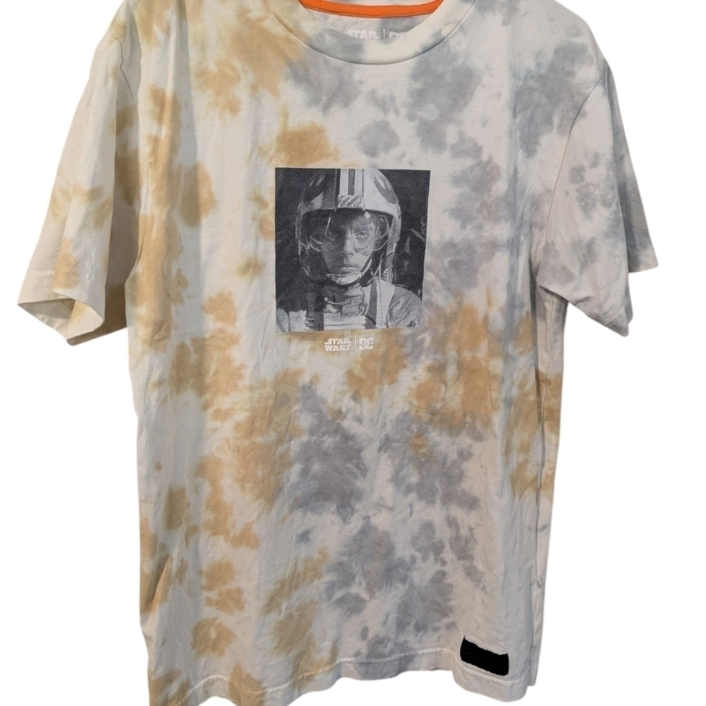 Star Wars/Dc Collab,Graphic Tee - Gray and Tan,Size s